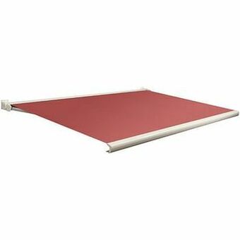 Brico Domasol zonnetent elektrisch met afstandsbediening ’Factor 20-C’ rood 450 x 300 cm aanbieding