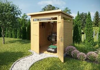 Brico Weka tuinhuis 265 GR2 205x209cm aanbieding