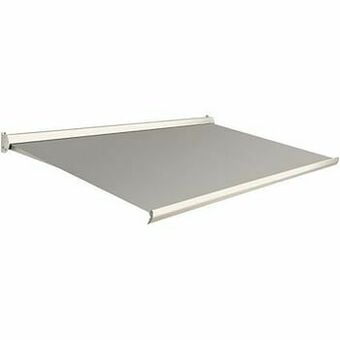 Brico Domasol zonnetent elektrisch ’Factor 10-C’ grijs 400 x 250 cm aanbieding