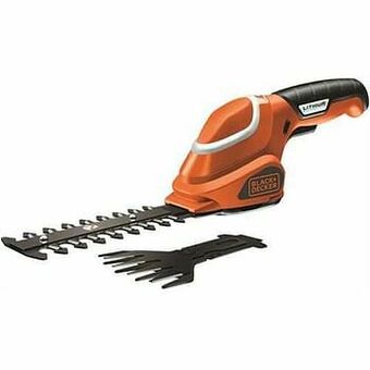 Brico Black + Decker combiverpakking gras- en struikschaar ’GSL700-QW’ Lithium Ion 7 V aanbieding