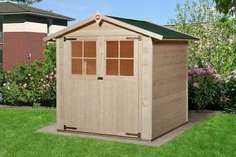 Brico Weka tuinhuis Utrecht met vloer 194x198cm aanbieding