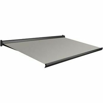 Brico Domasol zonnetent elektrisch ’Factor 10-A’ grijs 450 x 300 cm aanbieding
