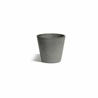 Brico Ecopots bloempot ’Cottamix’ rond grijs 30 cm aanbieding