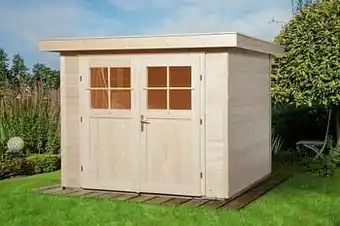 Brico Weka tuinhuis 227 GR2 235x239cm aanbieding
