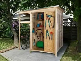 Brico Weka tuinkast Garten Q Multi onbehandeld 224x217cm aanbieding
