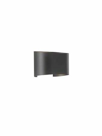 Zelfbouwmarkt Wandlamp 2x Led 3w - H 12 Cm - Zwart aanbieding