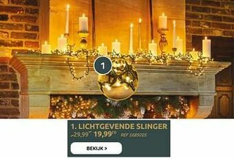 Brico Lichtgevende slinger aanbieding