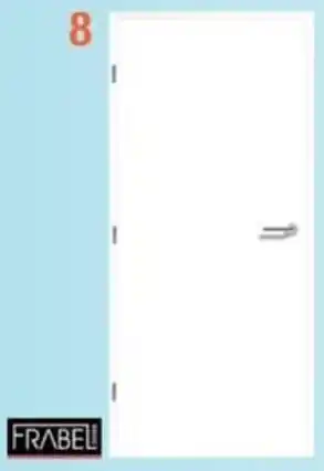 Cevo Afgelakte deur Rimini wit RAL9010 aanbieding