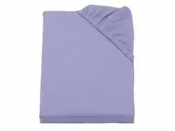 Lidl Setex Flanellen hoeslaken (70 x 140 cm, lila) aanbieding