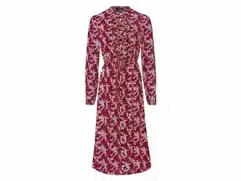 Lidl ESMARA® Jurk met strikkoord in de taille (40, bloemen) aanbieding