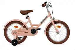 Decathlon Nogan Dutchy Kinderfiets - 16 Inch - Mat Roze - Inclusief Zijwielen aanbieding