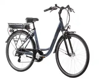 Decathlon Nassau Dolphin elektrische damesfiets 13Ah 7sp 28 inch grijs aanbieding