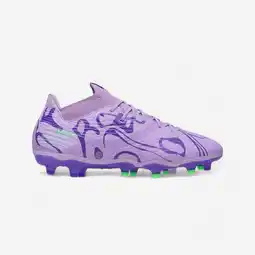Decathlon VOETBALSCHOENEN VOOR DAMES VIRALTO III-W FG PURPLE RAIN aanbieding