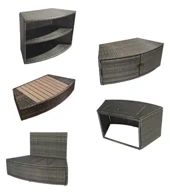 Decathlon Octopus semi-rigide spameubilair - Set van 5 modules aanbieding