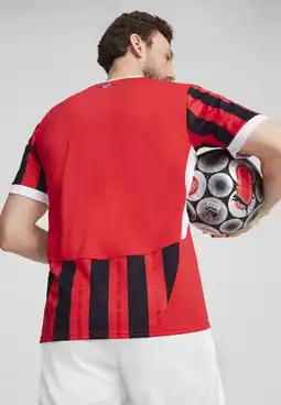 Decathlon AC Milan 24/25 thuisshirt voor heren PUMA For All Time Red Black aanbieding