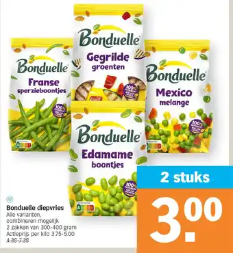 Albert Heijn Bonduelle diepvries aanbieding
