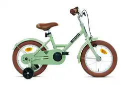 Decathlon Nogan Dutchy Kinderfiets - 14 Inch - Groen - Inclusief Zijwielen aanbieding