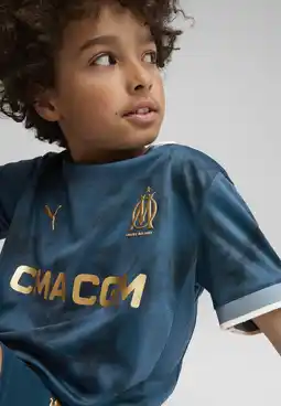 Decathlon Olympique de Marseille 24/25 uitshirt voor jongeren PUMA Ocean Tropic Bold Blue aanbieding