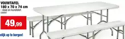 Hubo Vouwtafel aanbieding