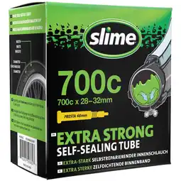 Decathlon LUCHTKUSSEN 27,5 x 2,00-2,40 SLIME VALVE STANDAARD MET ANTI-CREAMING VLOEISTOF aanbieding