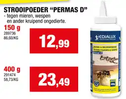 Hubo Strooipoeder permas D aanbieding