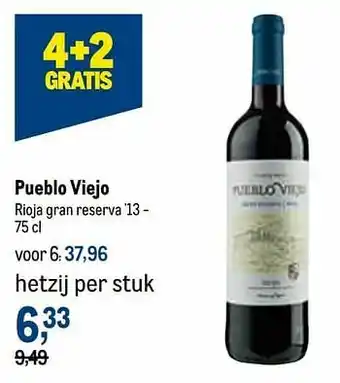 Pueblo viejo rioja gran reserva `13