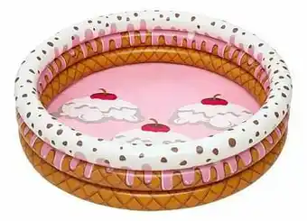 Dreamland Bestway kinderzwembad Sundae Ø 160 cm aanbieding