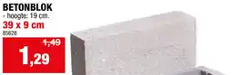 Hubo Betonblok aanbieding
