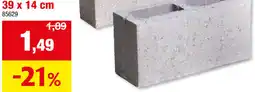 Hubo Betonblok aanbieding