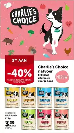AVEVE Charlie's Choice natvoer aanbieding