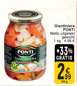 Cora Giardiniera Ponti aanbieding