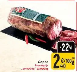 Cora Coppa aanbieding
