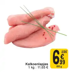 Cora Kalkoenlapjes aanbieding