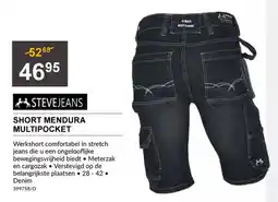 Short mendura multipocket