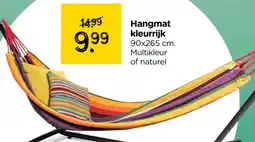Xenos Hangmat kleurrijk aanbieding