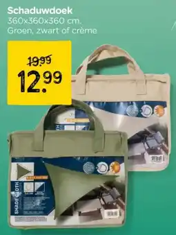 Xenos Schaduwdoek aanbieding