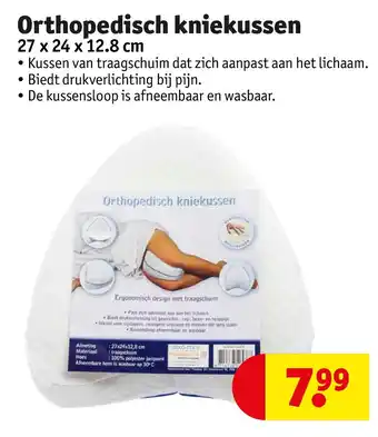 Kruidvat Orthopedisch kniekussen aanbieding
