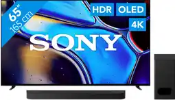 Coolblue Sony 65 Bravia 8 OLED 4K (2024) + Sony Bravia Theatre Bar 6 Noir aanbieding
