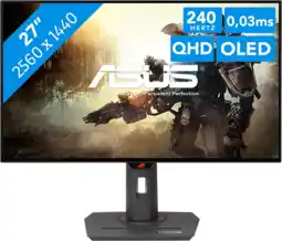 Coolblue ASUS ROG Strix OLED XG27AQDMG aanbieding