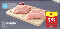 ALDI Varkenslapjes aanbieding
