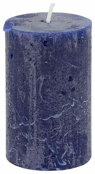 HEMA HEMA Rustieke Kaarsen Blauw (blauw) aanbieding