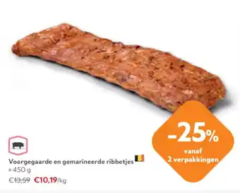 OKay Voorgegaarde en gemarineerde ribbetjes aanbieding