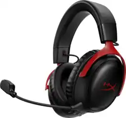 Coolblue HyperX Cloud III Wireless Gaming Headset - Zwart/Rood(PC, PS5, PS4) aanbieding
