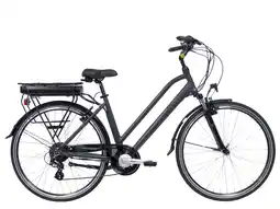 Decathlon Villette Randonnee elektrische fiets heren 13 Ah grijs aanbieding