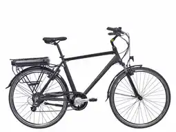 Decathlon Villette Randonnee elektrische fiets heren 13 Ah grijs aanbieding