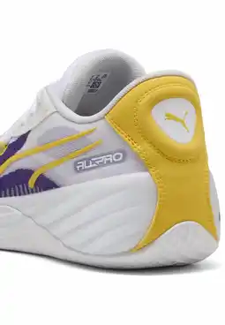 Decathlon All-Pro NITRO LA unisex basketbalschoenen PUMA Team Violet Pelé Yellow Purple aanbieding
