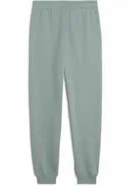 Decathlon ESS No. 1-logo fleece sweatpant voor jongeren PUMA Green Moon aanbieding