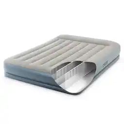 Decathlon Intex Pillow Rest Mid-Rise luchtbed - tweepersoons aanbieding