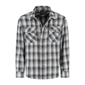 Decathlon Geruit overshirt - Afsluitbare zakken - Heren - Jackson aanbieding