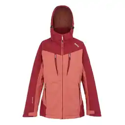 Decathlon Dames Calderdale II Waterdichte Winterjas (Mineraalrood/Rumba-rood) aanbieding